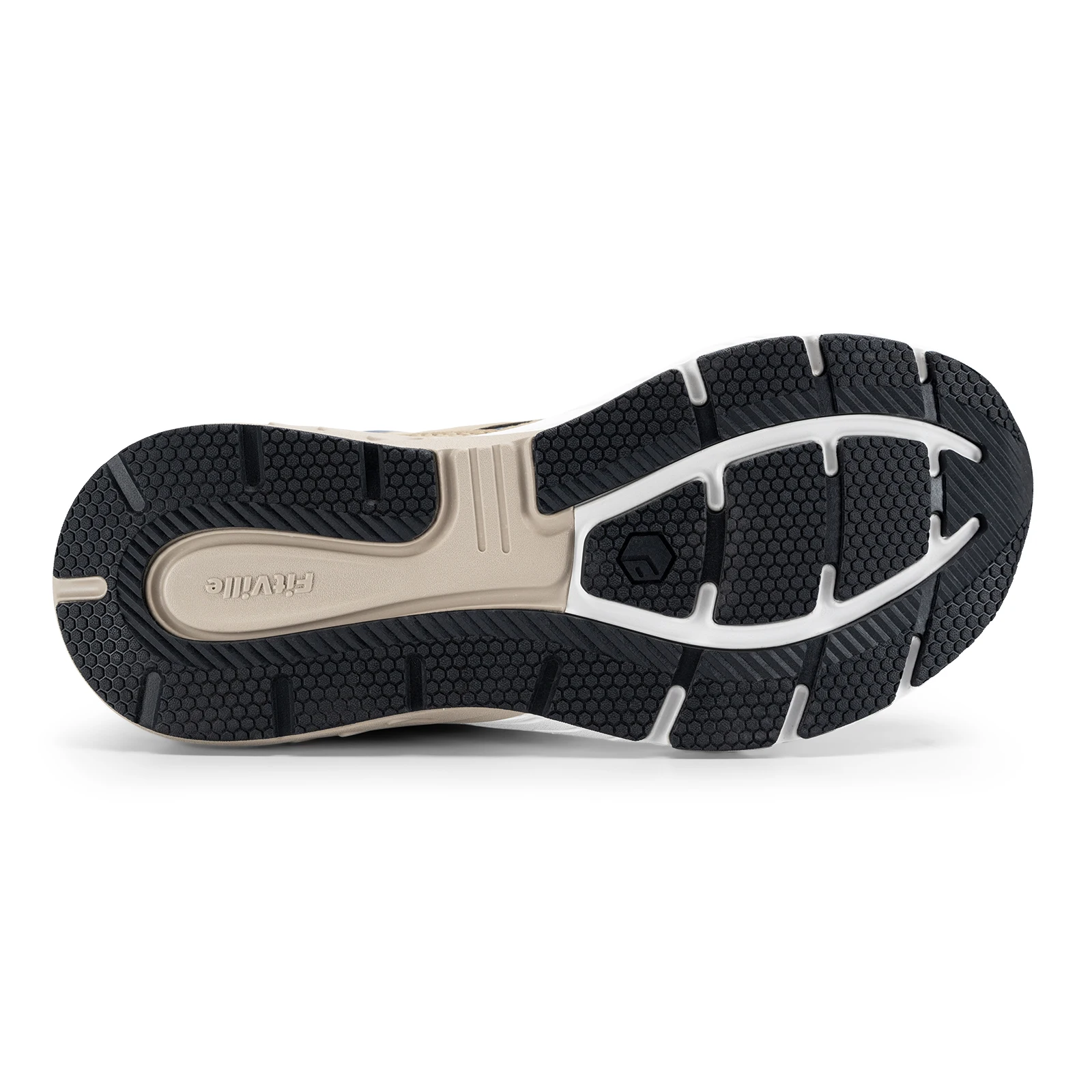 Fitville Walking Shoes Extra Wide Casual Men's Sneakers With Arch Support Sports Shoes for Men for Relief Plantar Fasciitis