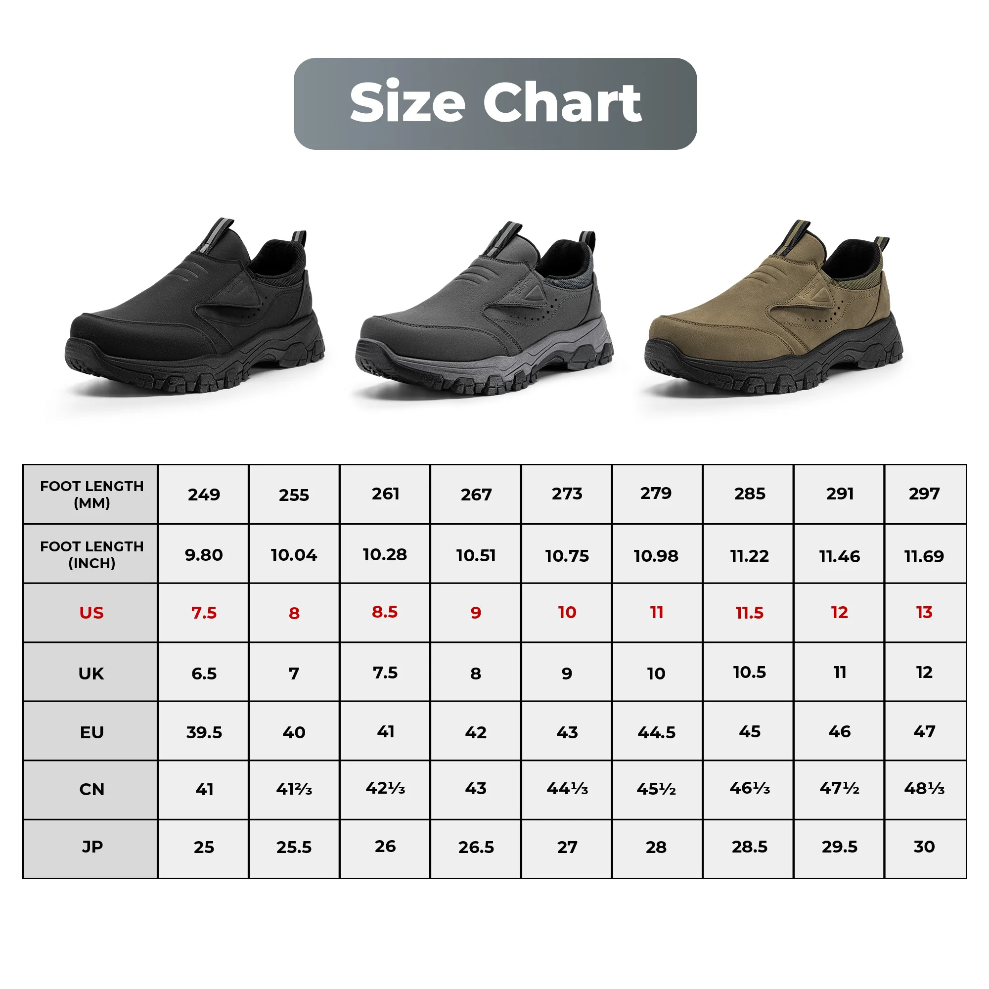 Fittington New Fashion Outdoor Men‘s Shoes Walking Shoes Wear Resisting Casual Sneakers Trekking Easy  to  Wear Footwear