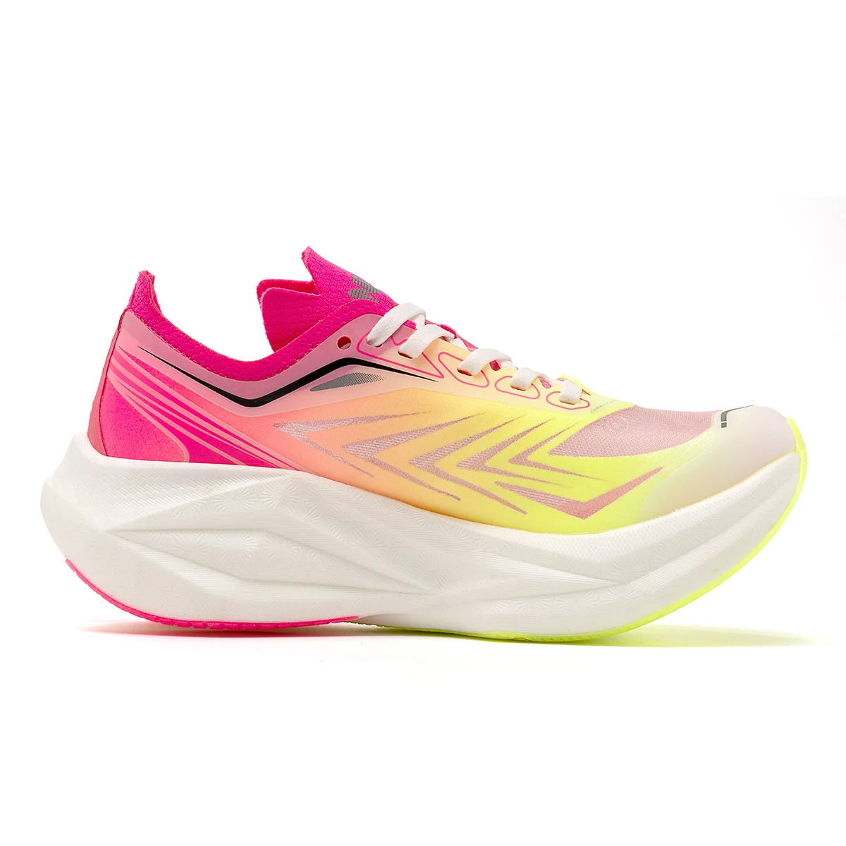 ONEMIX Running Shoes Men Women Sneakers Full Palm Carbon Board Professional Shock Absorbing Breathable Elastic Sports Shoe