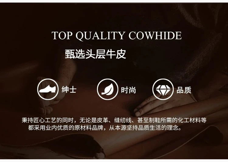 VIPOL Retro all-leather men's casual cowhide shoes, black sports shoes, top layer cowhide casual leather shoes