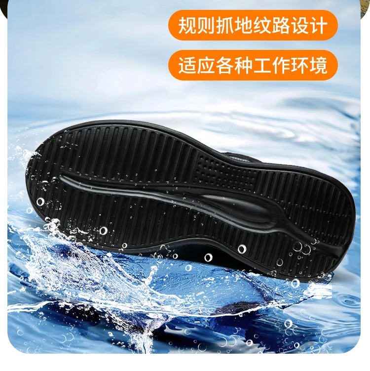 6KV Insulated Shoes Men Anti-Smash Anti Puncture Safety Shoes Men Boots Composite Toe Work Shoes Sneakers Security Lightweight