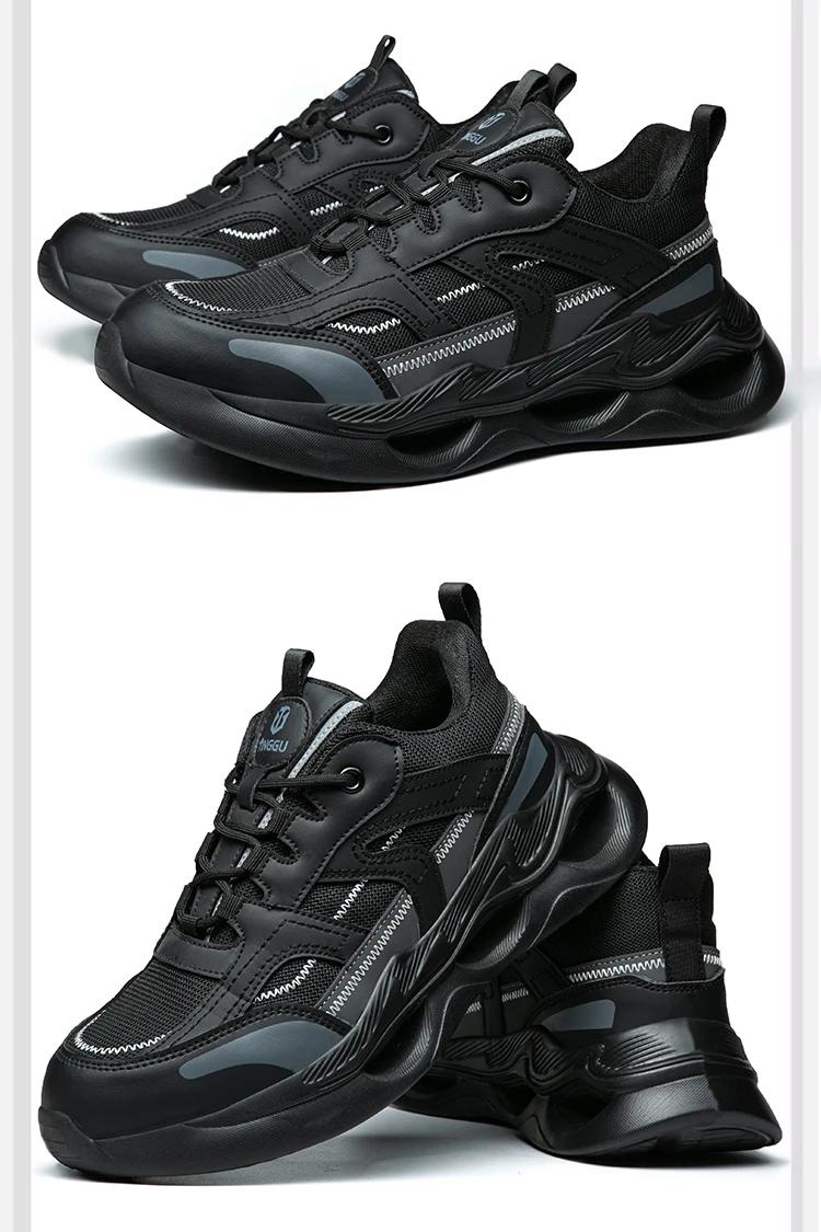 6KV Insulated Shoes Men Anti-Smash Anti Puncture Safety Shoes Men Boots Composite Toe Work Shoes Sneakers Security Lightweight