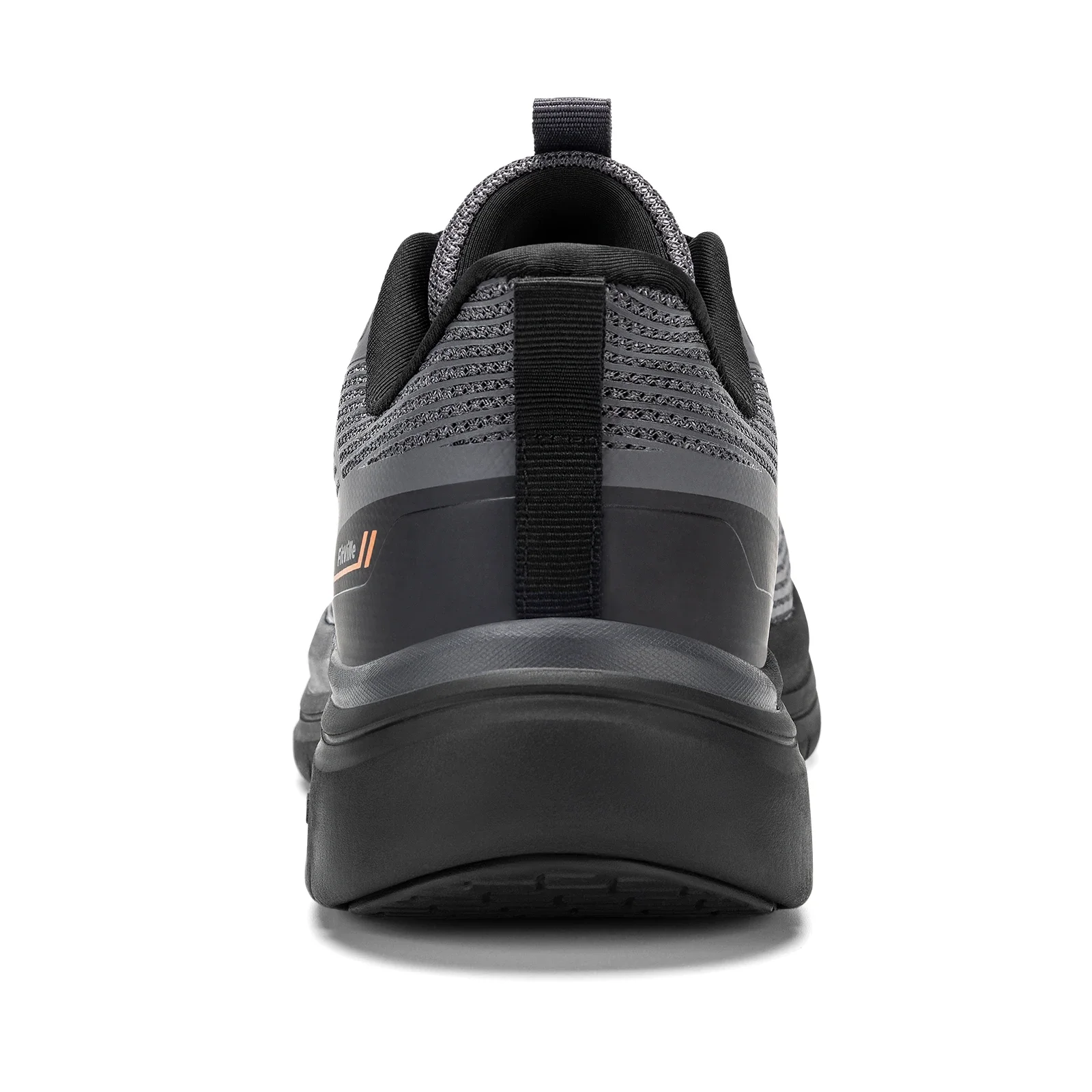 Fitville Men'S Walking Shoes Thick Soled Slip On Shoe Height Increasing Breathable Sneakers Wide Comfortable Outside&Work Shoe