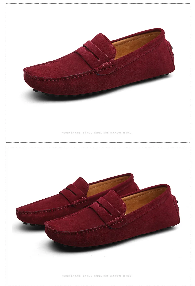 DEKABR New Arrival Men Driving Moccasins Genuine Leather Loafers Casual Fashion Wedding Men Footwear Large Size 38~49