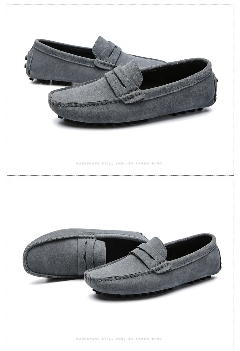 DEKABR New Arrival Men Driving Moccasins Genuine Leather Loafers Casual Fashion Wedding Men Footwear Large Size 38~49