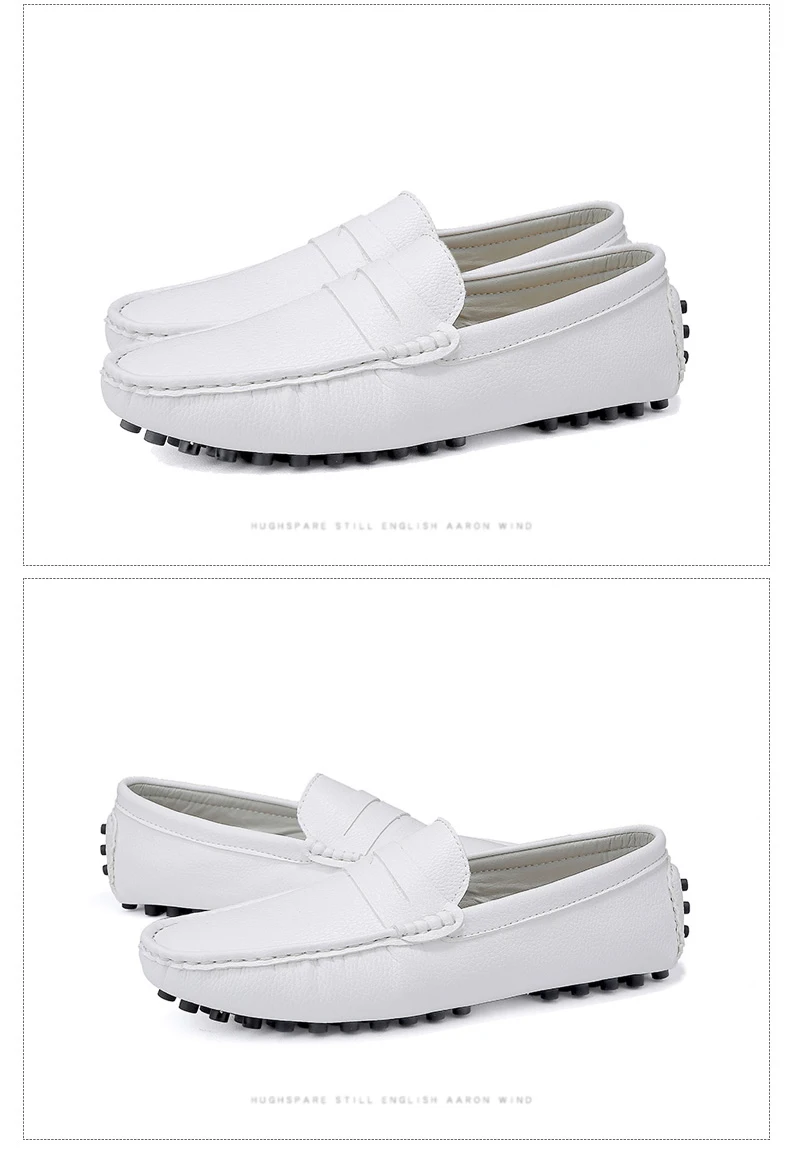 DEKABR New Arrival Men Driving Moccasins Genuine Leather Loafers Casual Fashion Wedding Men Footwear Large Size 38~49