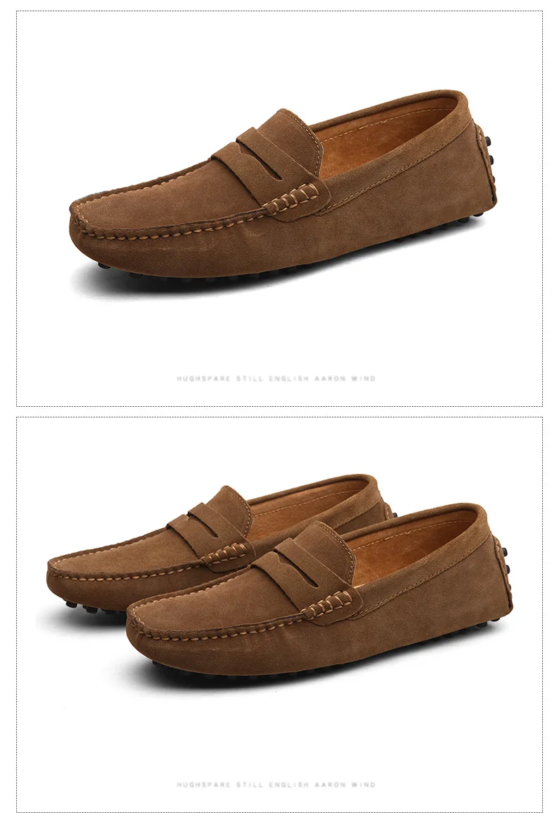 DEKABR New Arrival Men Driving Moccasins Genuine Leather Loafers Casual Fashion Wedding Men Footwear Large Size 38~49
