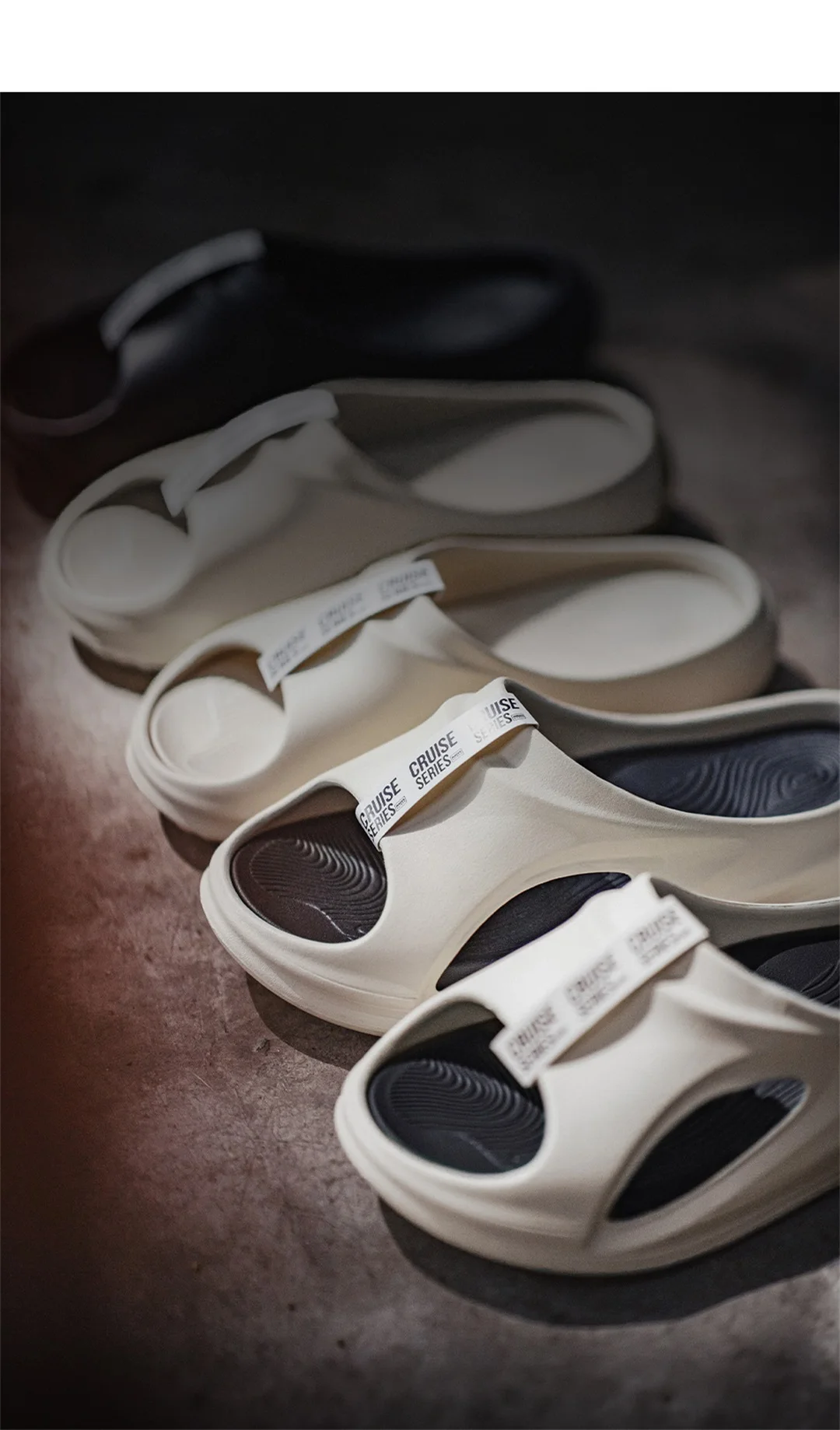 Maden Women's Sports Cloud Feel One Band Slippers Thick Sole Waterproof Outdoor Beach Couple Casual Soft Comfort Summer Slides