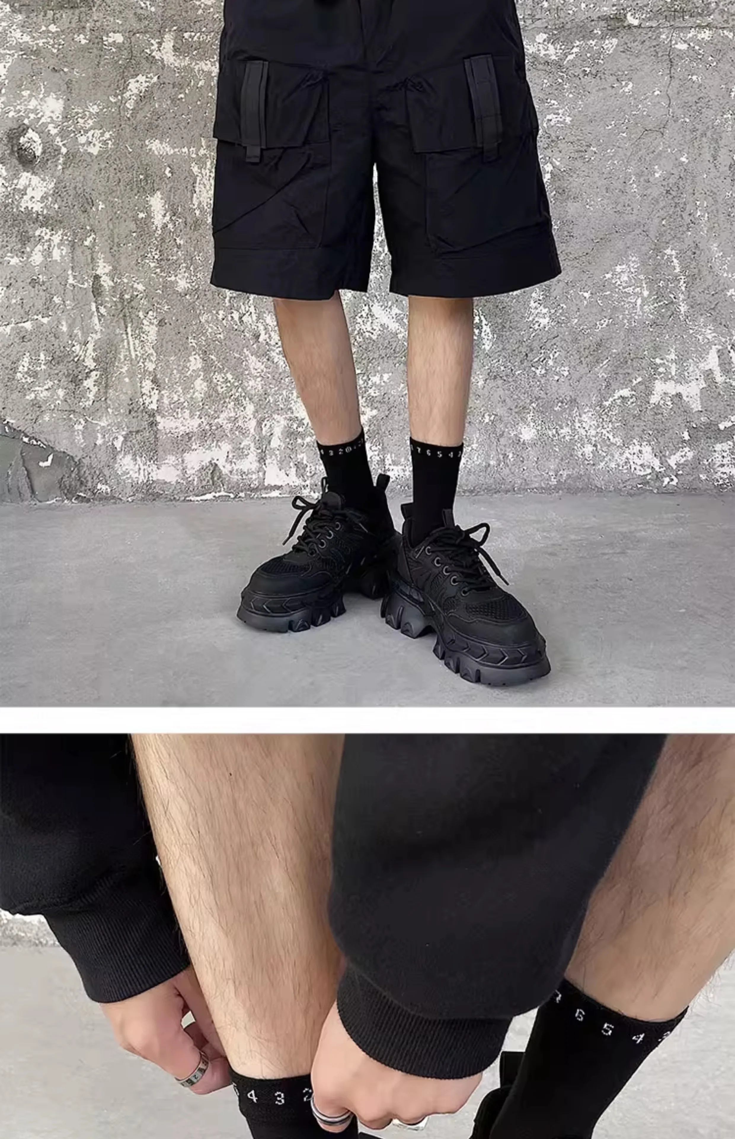 Height increasing 7CM men's shoes IG dad shoes sporty and versatile summer breathable mesh thick sole derby shoes