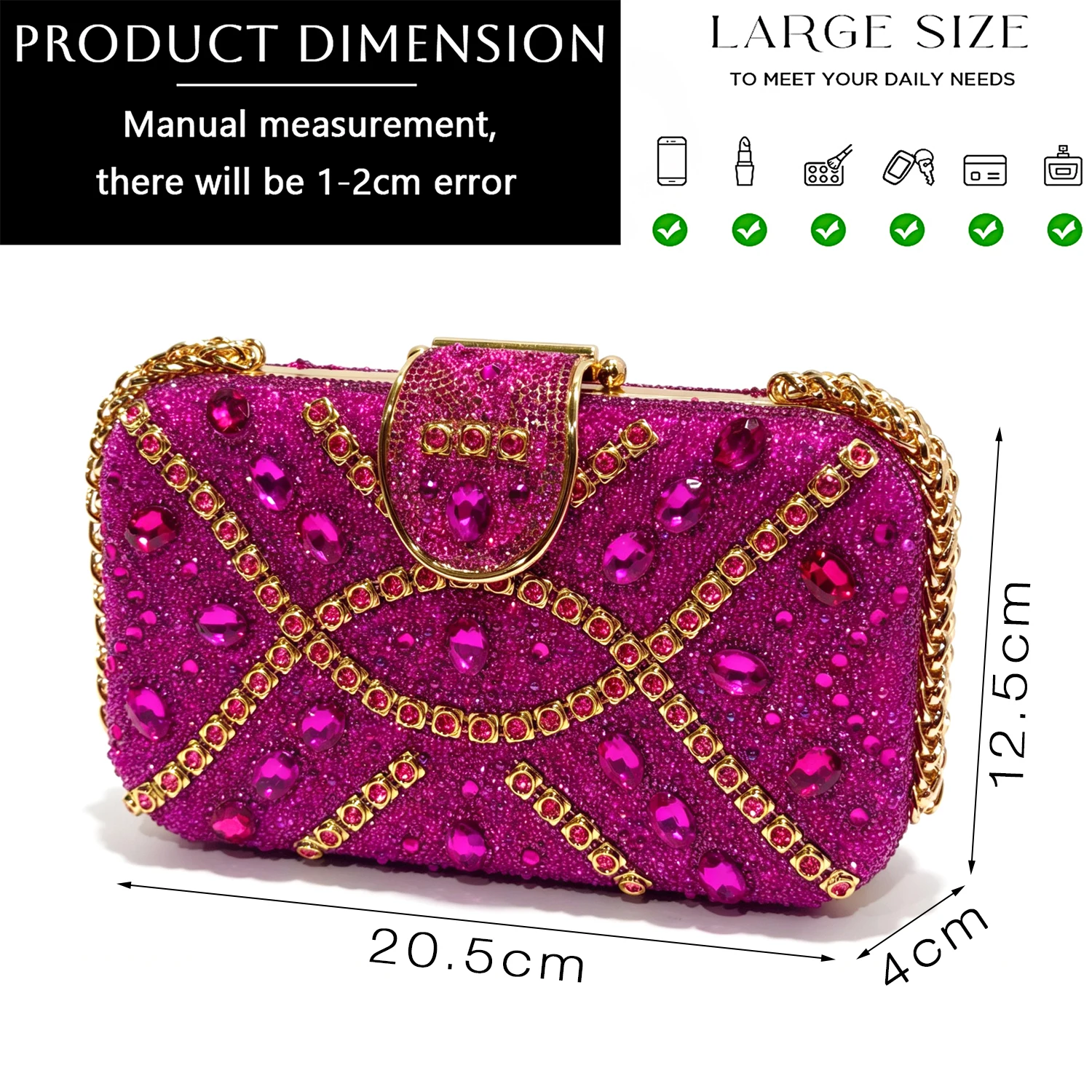 Pointed Toe Women Heels Shoes Bag Set PU Leather High Heel Pumps Matching Handbag for Wedding Party Daily Wear