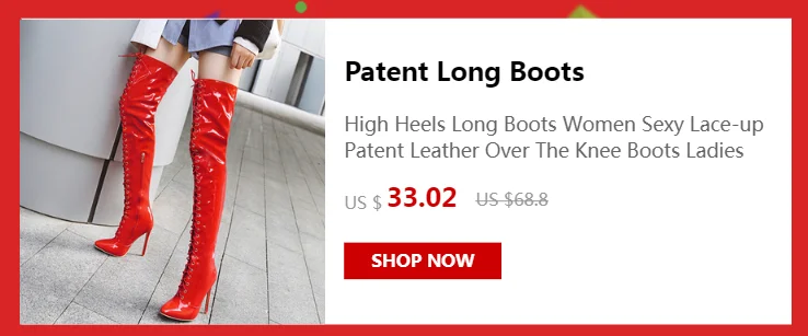 Elastic Thigh High Boots Women Red Thin Heels Over-the-knee Boot Sexy Zipper Nightclub Dance Ladies Long Latex Shoes Big Size 45