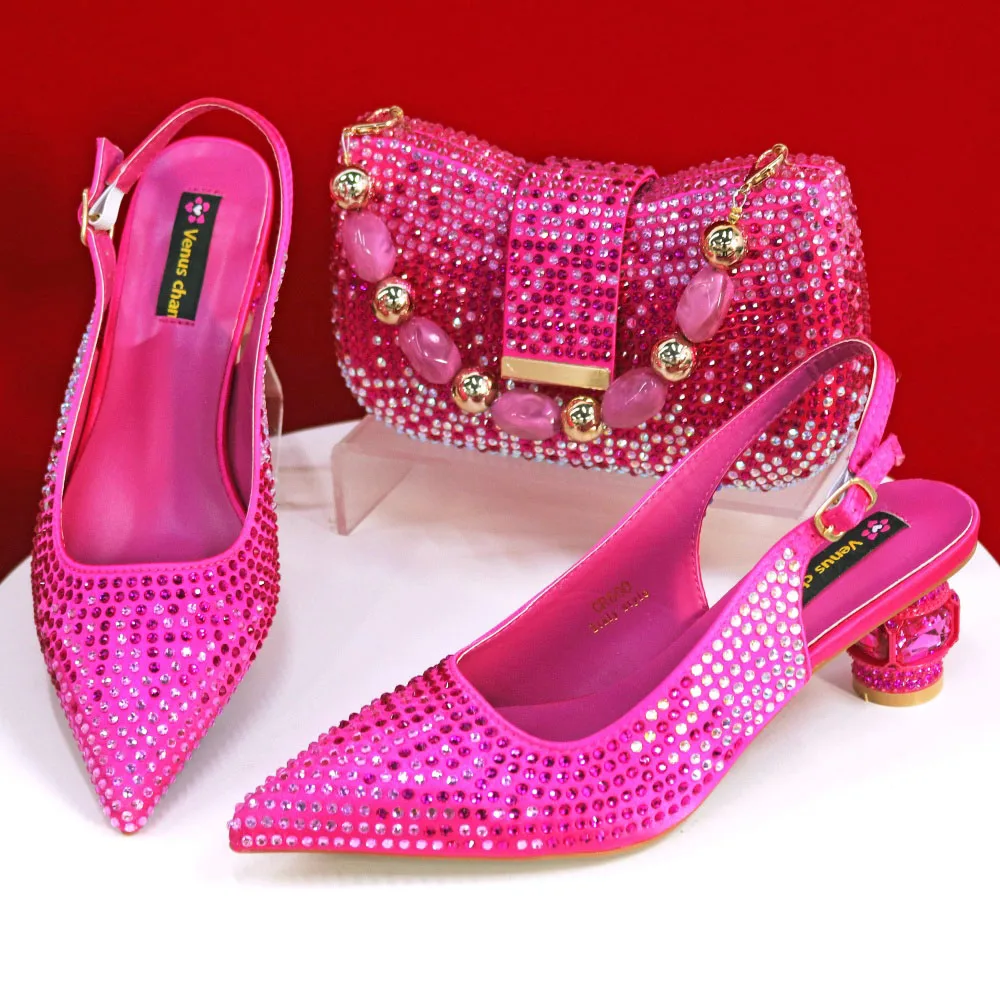 2026 New Fashionable Pointed Shoes and Bag Set – High Quality, Affordable Chic, and Oh-So-Good Looking!