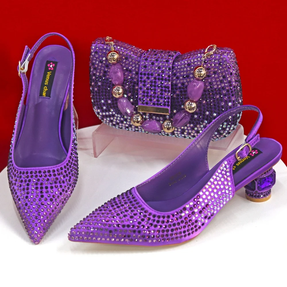 2026 New Fashionable Pointed Shoes and Bag Set – High Quality, Affordable Chic, and Oh-So-Good Looking!