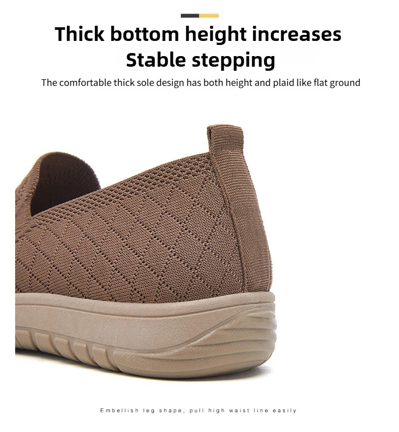 Women's Spring New Shoes One Step Stepping Cloth Shoe Shallow Mouth Flat Shoe Soft Soled Comfortable and Versatile Women's Shoes