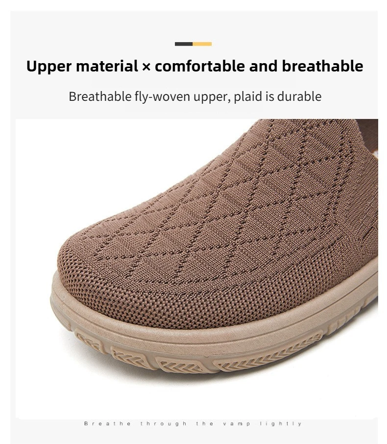 Women's Spring New Shoes One Step Stepping Cloth Shoe Shallow Mouth Flat Shoe Soft Soled Comfortable and Versatile Women's Shoes