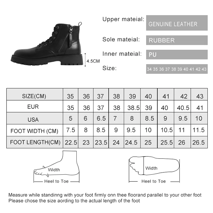 Genuine Leather Ankle Boots Women Autumn 2026 New Double Zipper Women's Ankle Boots Platform Thick Heel Motorcycle Boots Women