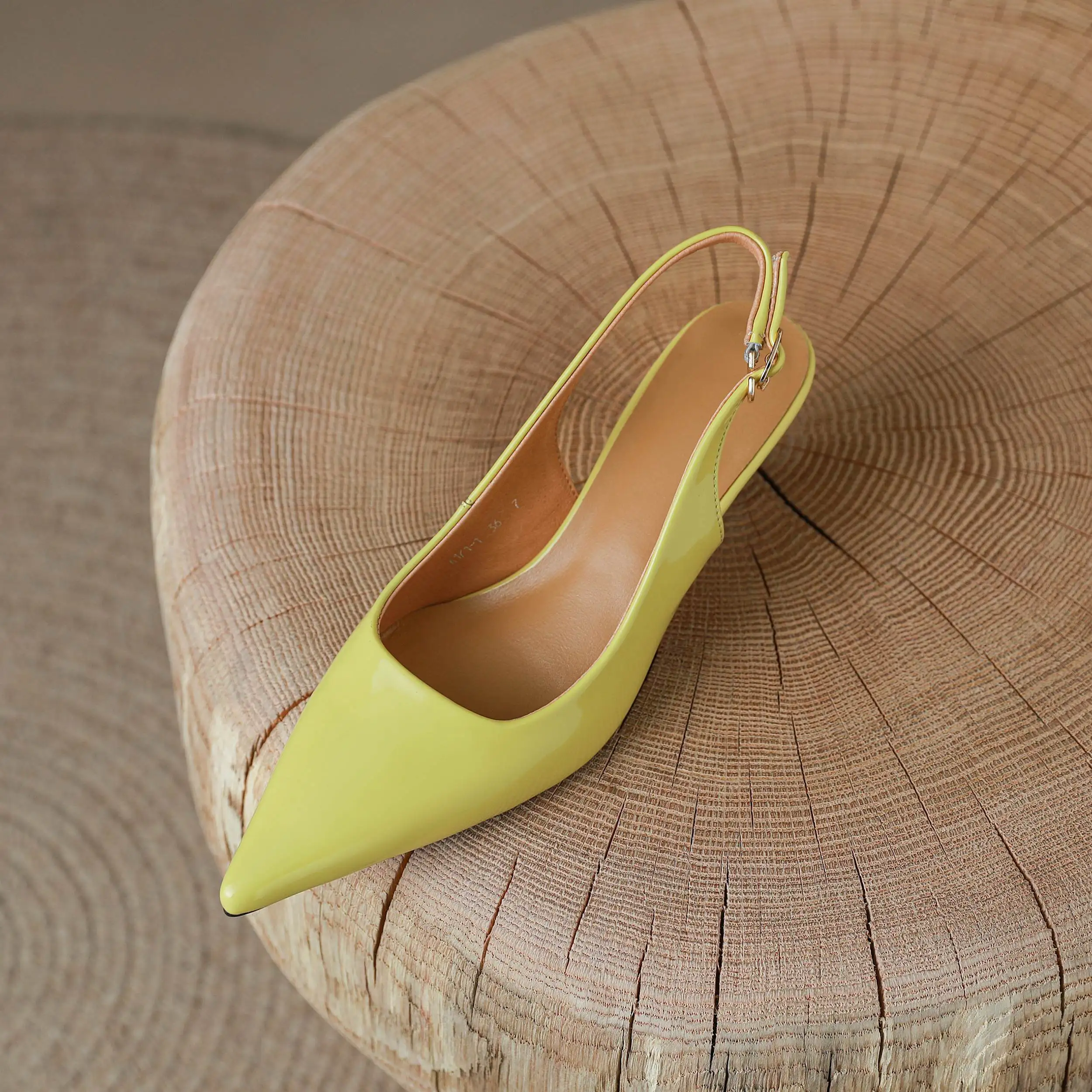 Krazing Pot Genuine Leather Snake Patterns Big Size 42 High Heels Pointed Toe Summer Shoes Slingback Buckle Straps Women Pumps