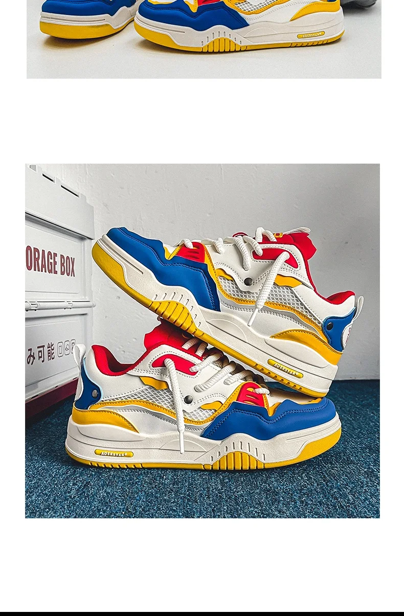 Breathable Men's Shoes, Casual Skate Shoes, Sports Shoes, Daily Fitness Training, Outdoor Hiking, Street Walking. Unisex, Suitab