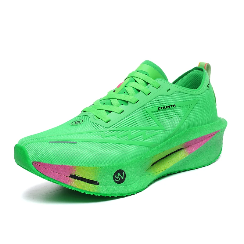 Running Shoes Men Carbon Board Marathon Speciality Sports Breathable Lightweight Women's Comfortable Athletic Chunta6.0 Sneakers