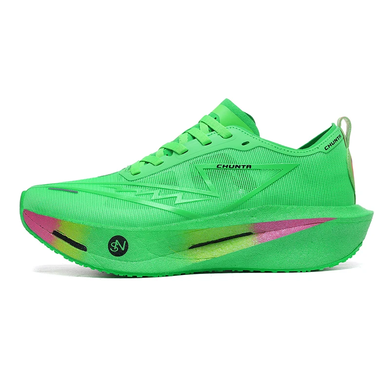 Running Shoes Men Carbon Board Marathon Speciality Sports Breathable Lightweight Women's Comfortable Athletic Chunta6.0 Sneakers