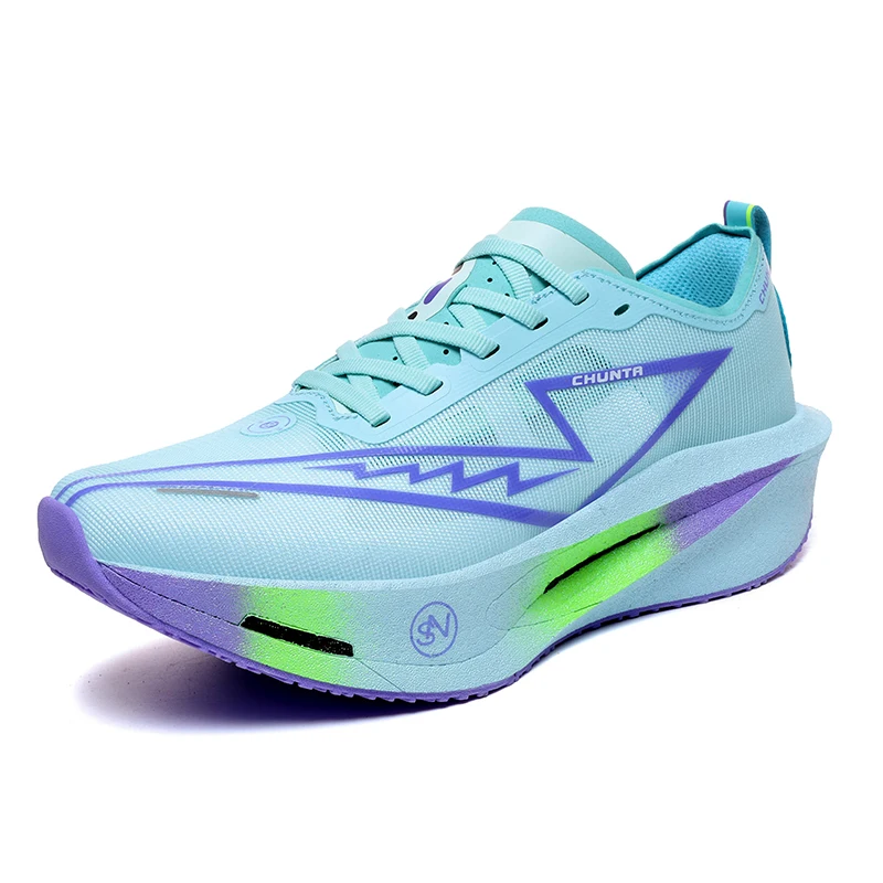 Running Shoes Men Carbon Board Marathon Speciality Sports Breathable Lightweight Women's Comfortable Athletic Chunta6.0 Sneakers