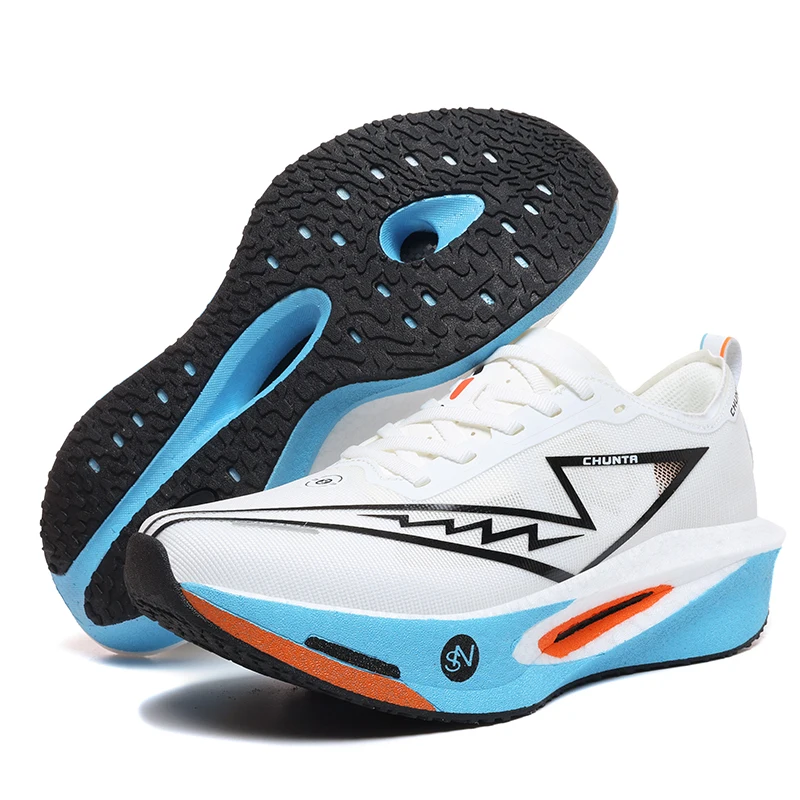 Running Shoes Men Carbon Board Marathon Speciality Sports Breathable Lightweight Women's Comfortable Athletic Chunta6.0 Sneakers