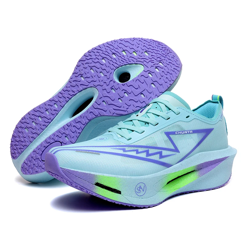 Running Shoes Men Carbon Board Marathon Speciality Sports Breathable Lightweight Women's Comfortable Athletic Chunta6.0 Sneakers