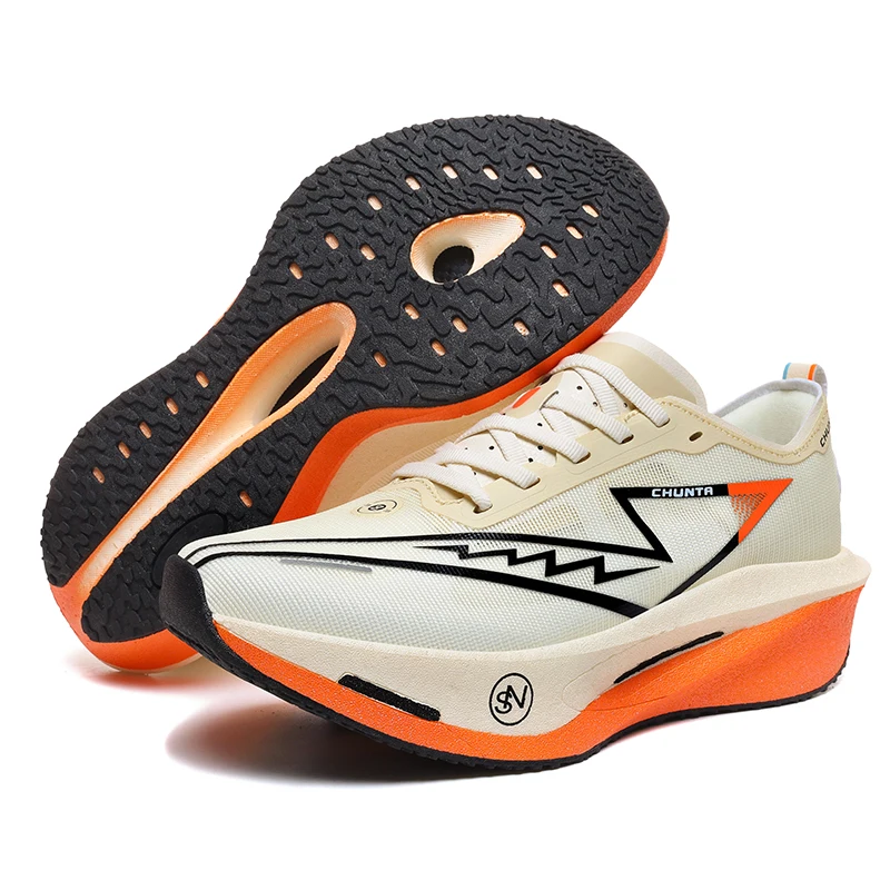 Running Shoes Men Carbon Board Marathon Speciality Sports Breathable Lightweight Women's Comfortable Athletic Chunta6.0 Sneakers