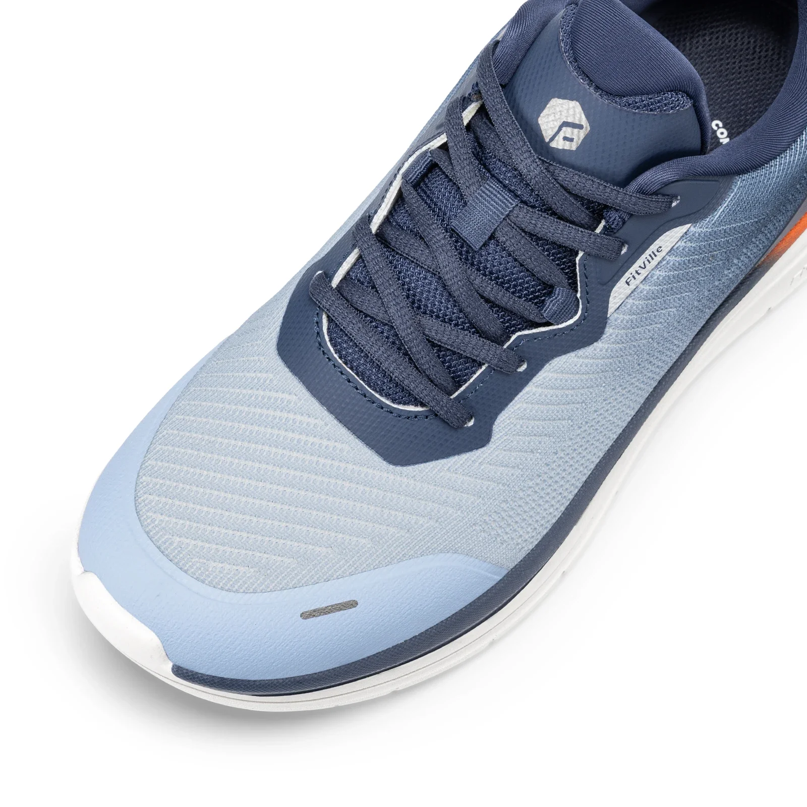 Fitville Wide Fit Walking Shoes Men'S Sports Sneakers Water-Repellent Casual Running Shoes For Men Foot Pain Relief Cushioning