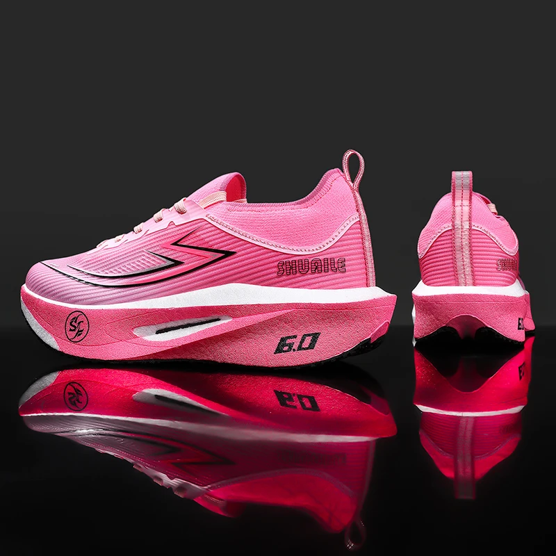 Men Running Shoes Carbon Board Marathon Speciality Sports Breathable Lightweight Women's Comfortable Athletic Chunta Sneakers