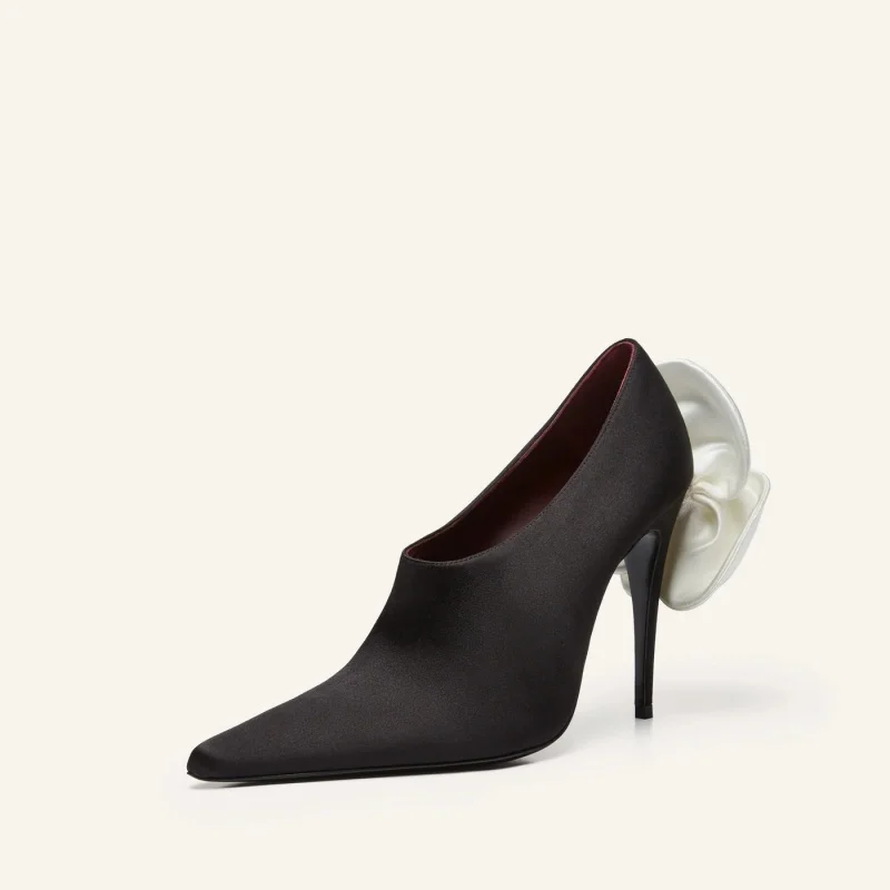 Spring/Summer New Pointed Stiletto Single Shoes European and American Fashion 34-45 Large Women's Fashion Women's Shoes