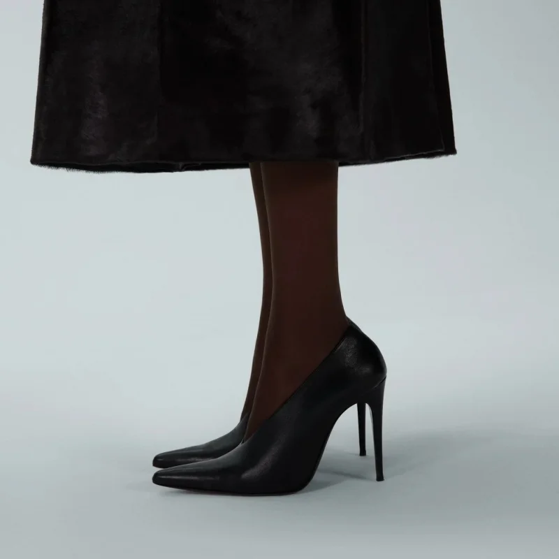 Spring/Summer New Pointed Stiletto Single Shoes European and American Fashion 34-45 Large Women's Fashion Women's Shoes