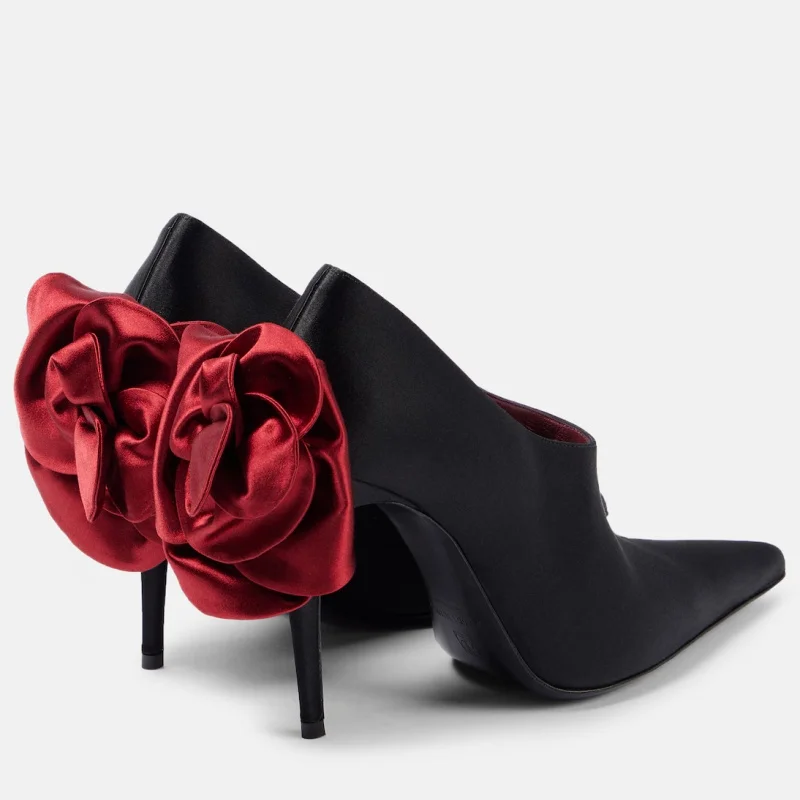 Spring/Summer New Pointed Stiletto Single Shoes European and American Fashion 34-45 Large Women's Fashion Women's Shoes