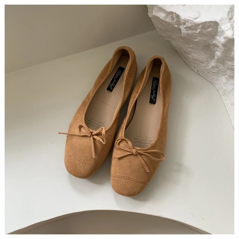 DONLEE QUEEN 2026 Summer Flats Ballet Shoes Women Slip On Loafers Round Toe Shallow Bowtie Ballerina Soft Moccasin zapatos mujer