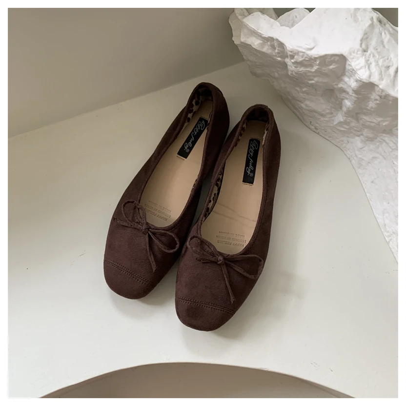 DONLEE QUEEN 2026 Summer Flats Ballet Shoes Women Slip On Loafers Round Toe Shallow Bowtie Ballerina Soft Moccasin zapatos mujer