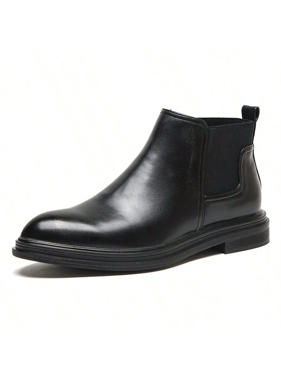 Men's Pointed-Toe Large Size Chelsea Boots