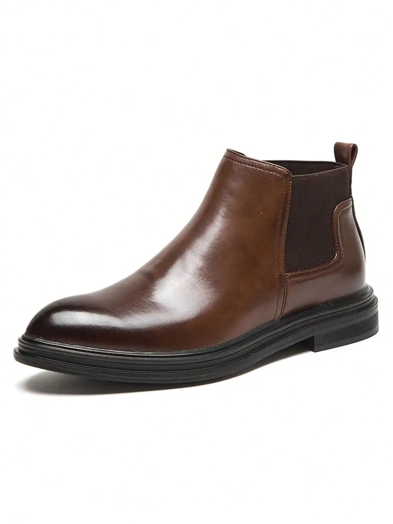 Men's Pointed-Toe Large Size Chelsea Boots