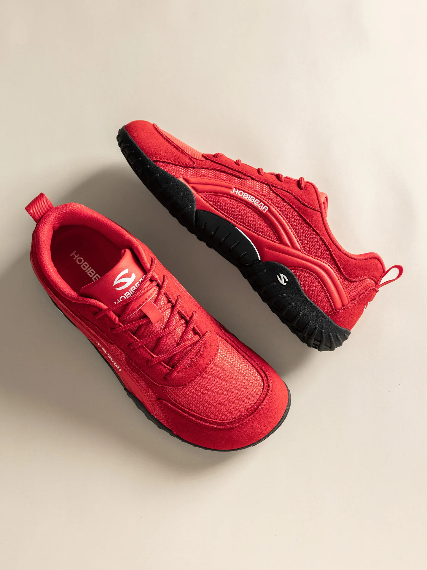 HOBIBEAR Hiking Wide Toe Box Shoes Unisex Outdoor Travel Trail Running Sneakers Zero Drop Minimalist Walking Shoes