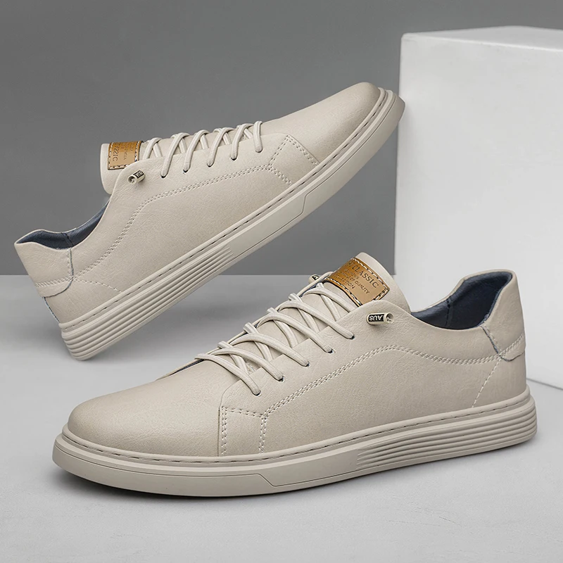 Italian Brand Black Genuine Leather Oxford Shoes UNISEX Casual Shoes Lace Up Flat Sneakers Luxury Shoes for Men Big Size: 36-47