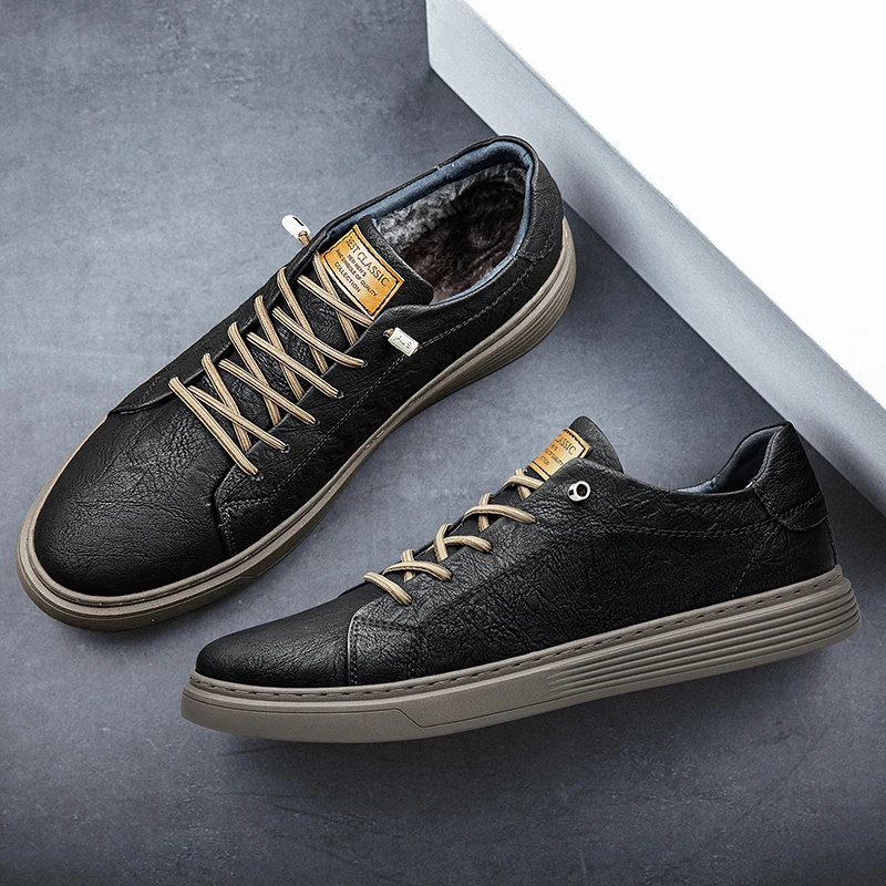 Italian Brand Black Genuine Leather Oxford Shoes UNISEX Casual Shoes Lace Up Flat Sneakers Luxury Shoes for Men Big Size: 36-47