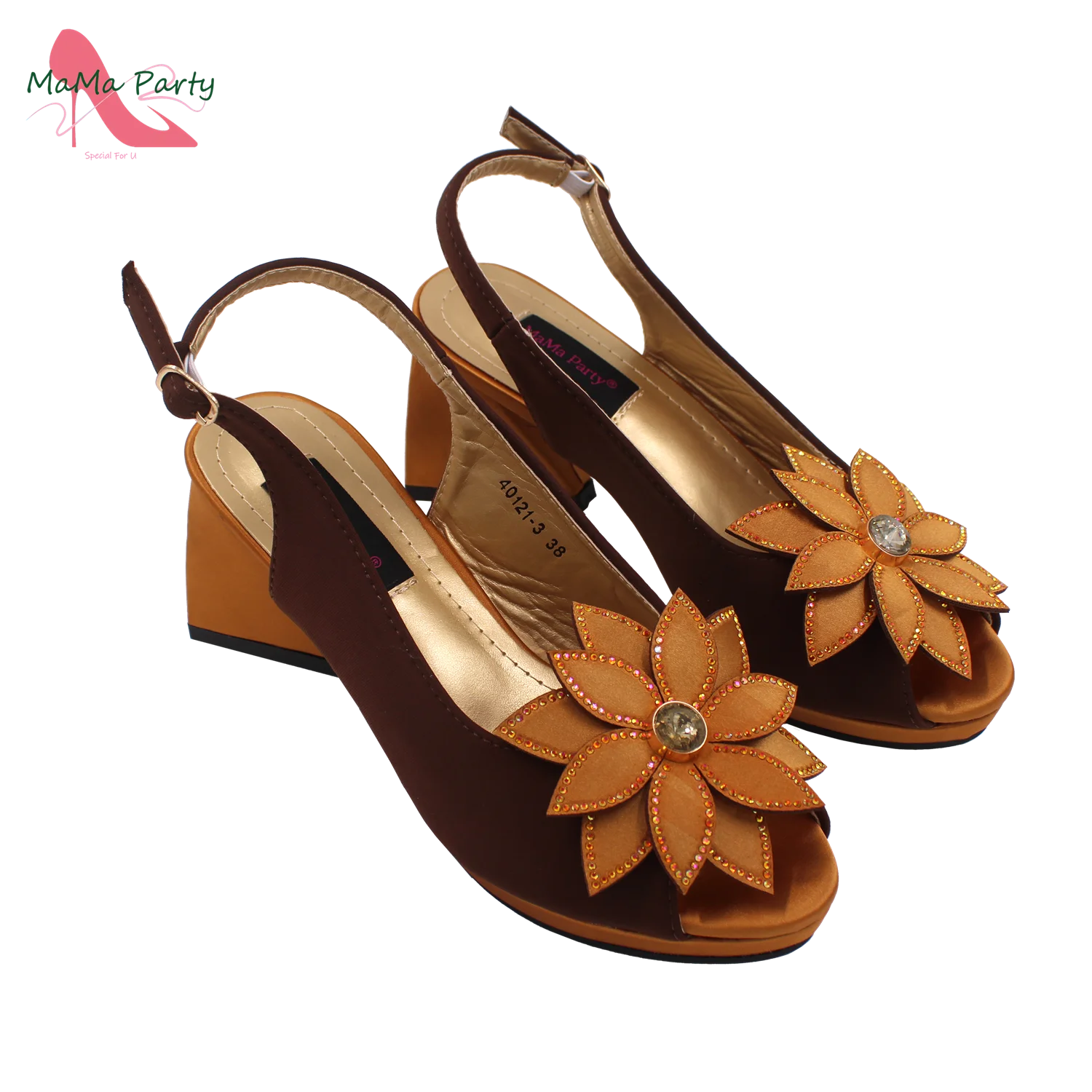 2024 New Design Special Fashion African Women Shoes Matching Bag Set High Quality with Platform Comfortable Heels for Part