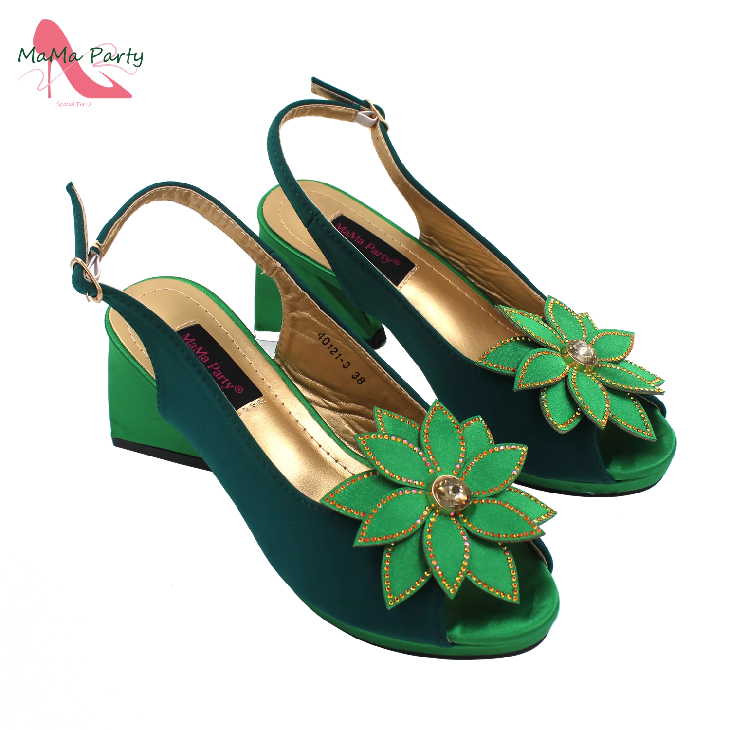 2024 New Design Special Fashion African Women Shoes Matching Bag Set High Quality with Platform Comfortable Heels for Part