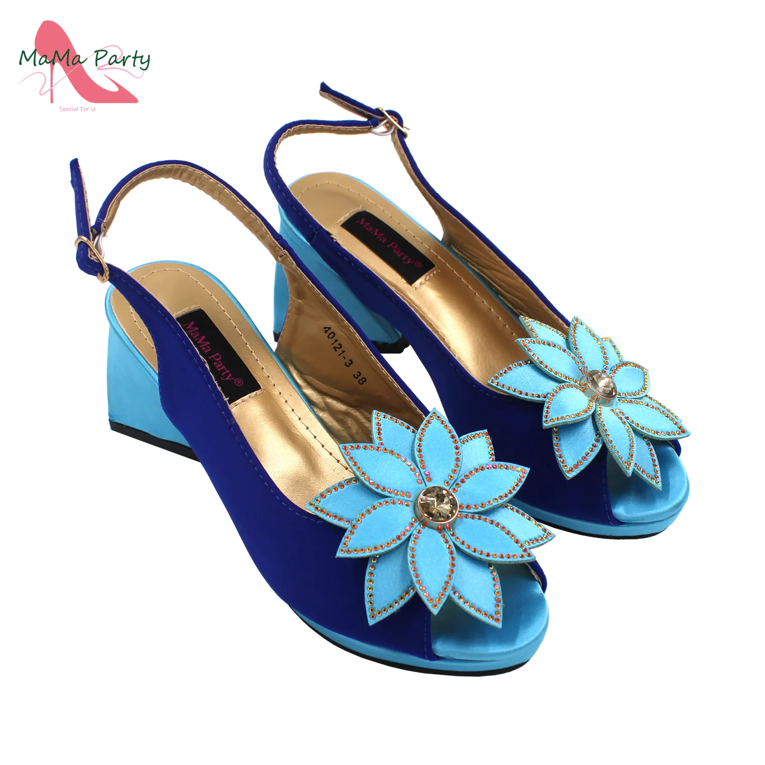 2024 New Design Special Fashion African Women Shoes Matching Bag Set High Quality with Platform Comfortable Heels for Part