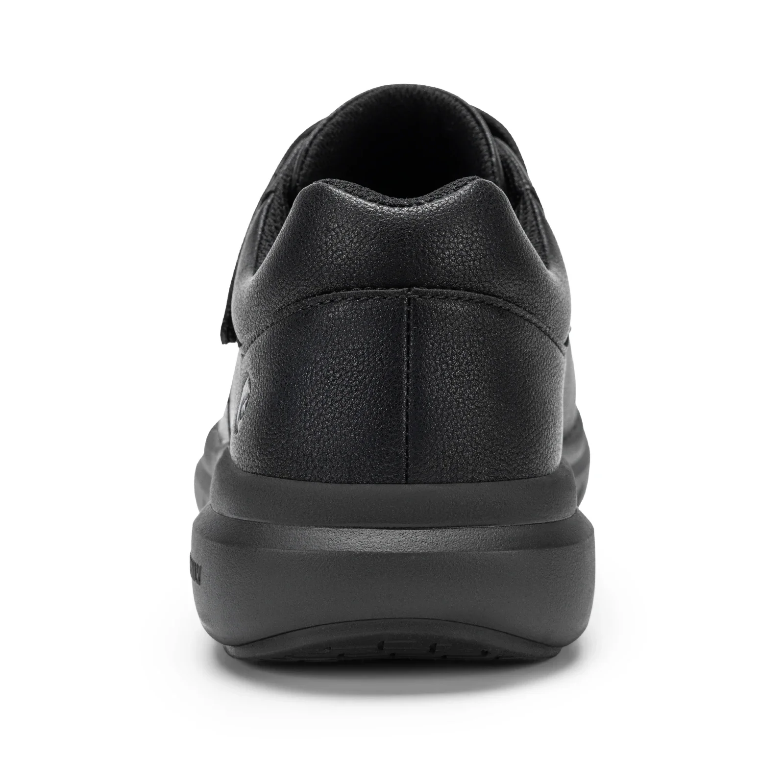 FitVille Men'S Diabetic Shoes Wide Width Leather Oxford Dress Walking Shoe Hook And Loop Orthopedic Sneakers For Swollen Foot
