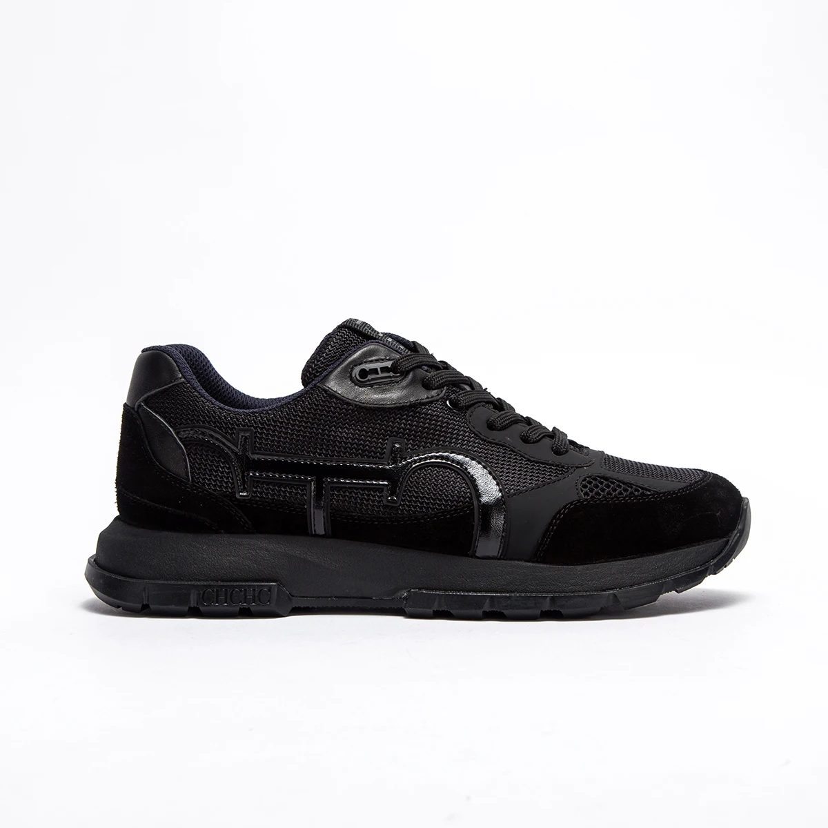 CHCH Men's Vulcanized Shoes 2026 New Black Casual Shoes Men's Outdoor Walking Shoes Bone Correction