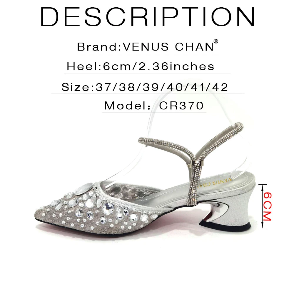 Women Purple Rhinestone Shoes Matching Bag Set Italian Design Chunky Heel Pumps Tassel Clutch Purse Nigeria Wedding Party Dress