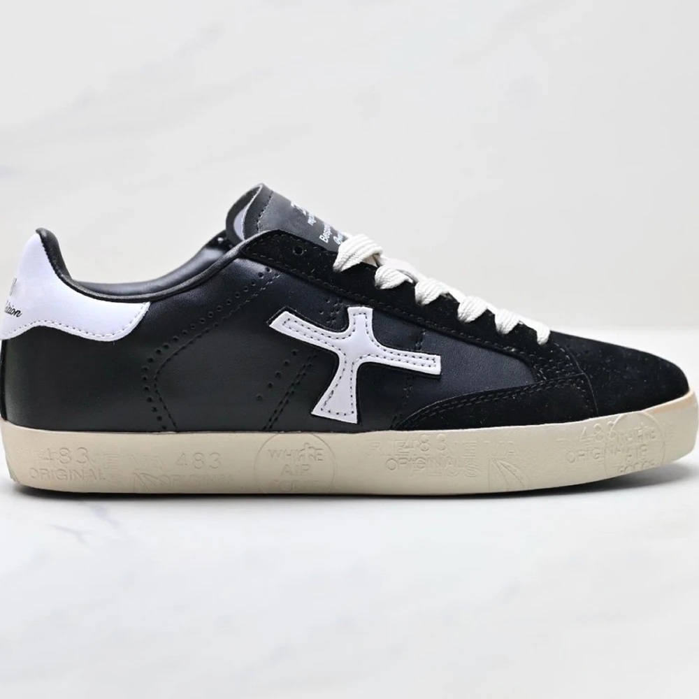 Classic White Sneakers Trendy All Match Casual Skate Shoes Men Women Fashion Flat Walking Shoes