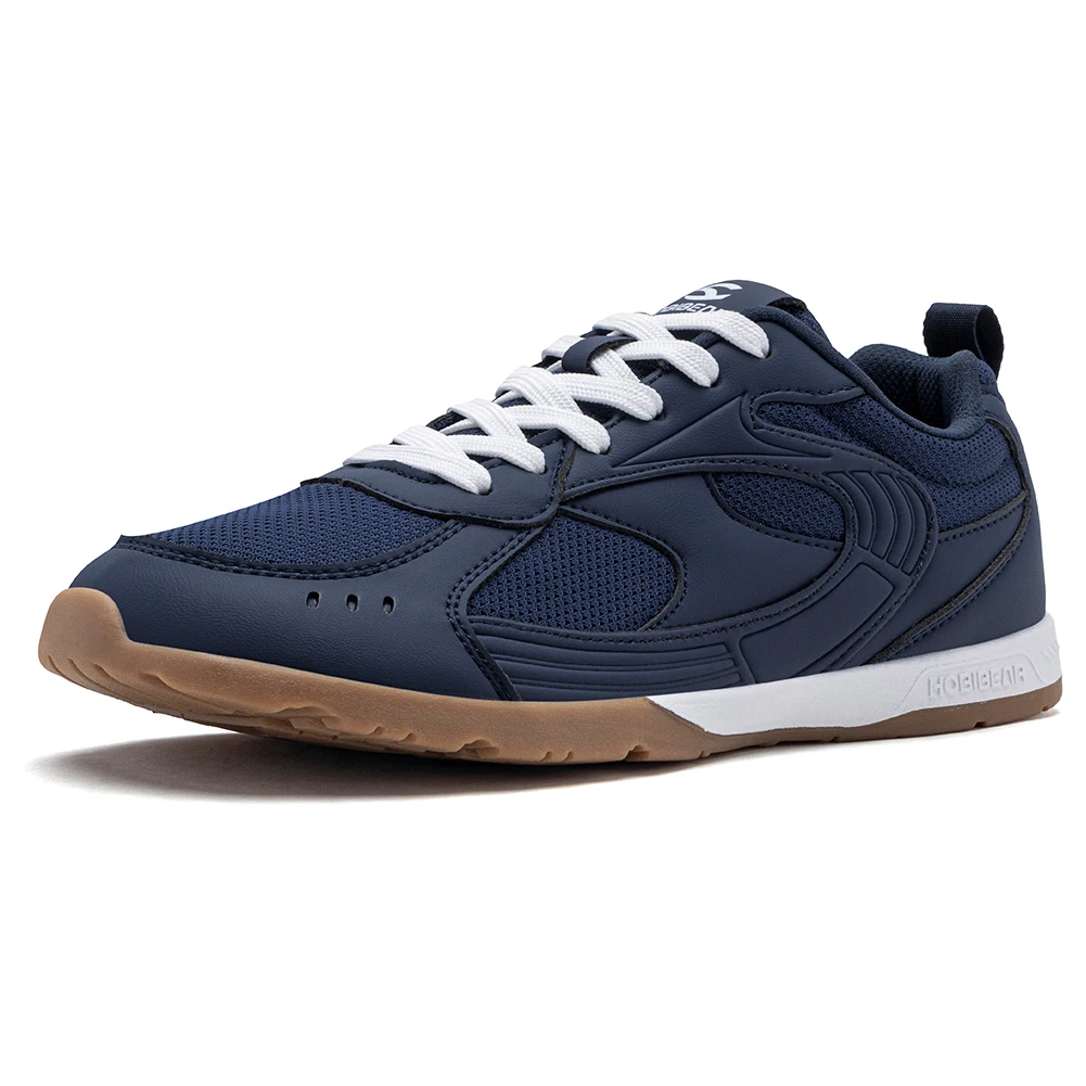 HOBIBEAR Men's Wide Toe Box Sneakers Lightweight Lace-Up Tennis Shoes Breathable Mesh Non-Slip Casual Walking Shoes for Unisex