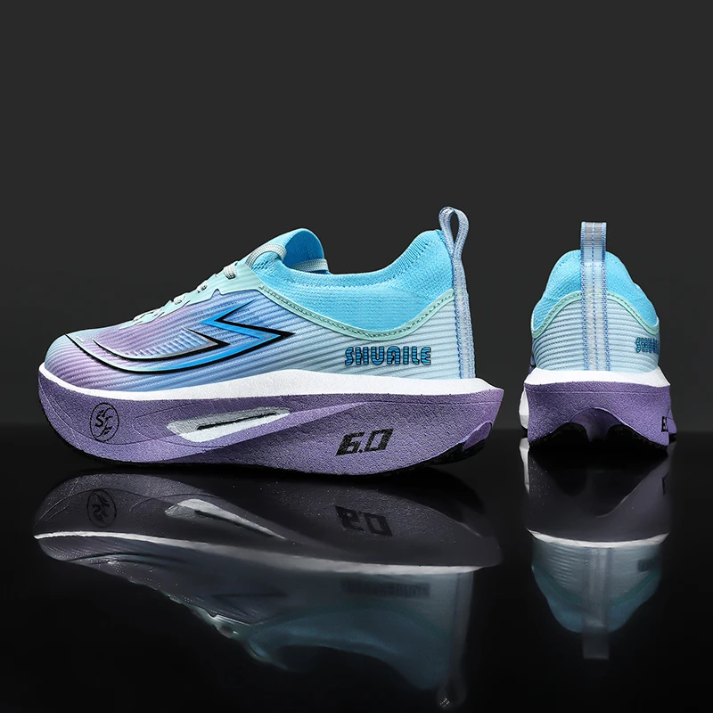 Men Running Shoes Carbon Board Marathon Speciality Sports Breathable Lightweight Women's Comfortable Athletic Chunta Sneakers