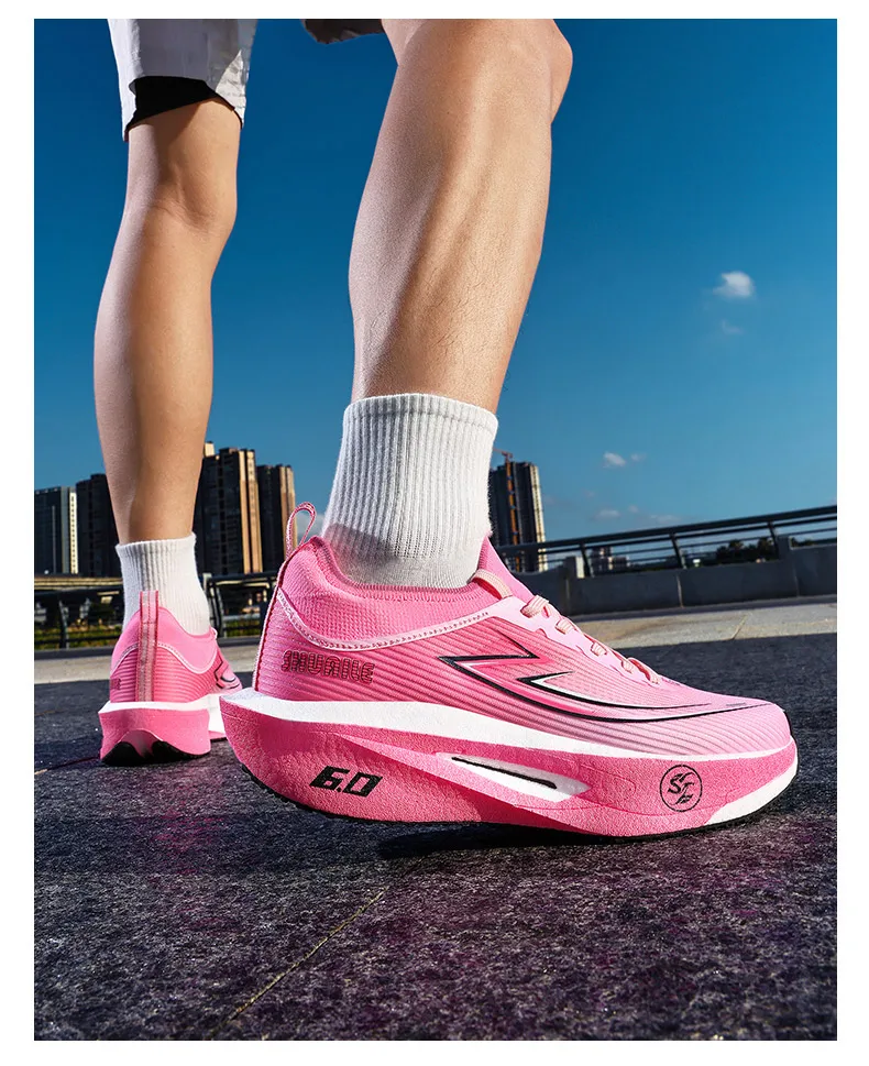 Men Running Shoes Carbon Board Marathon Speciality Sports Breathable Lightweight Women's Comfortable Athletic Chunta Sneakers